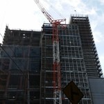 旭酒造 - 建設中のビルです。