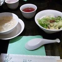 廣東料理 民生 ヒルトンプラザウエスト店 - サラダスープ