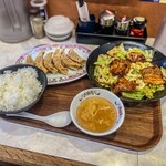 餃子の王将 - 極王回鍋肉968円、Bセット715円です。