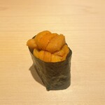 鮨 一幸 - 浜中の雲丹