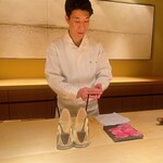 鮨 一幸 - 美しい凛とした所作