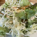 ヴェヌス サウス インディアン ダイニング - サラダに胡麻ドレッシング