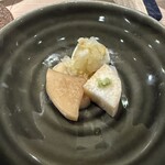 酒亭湯澤 - お口直し 漬物