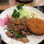 下町食堂中村橋 - 牛焼肉とコロッケ