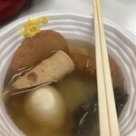 金剛山山頂 売店 - おでん