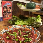 牛タンと馬肉とクリスピー餃子 ひまわり［精］ - 