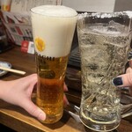 牛タンと馬肉とクリスピー餃子 ひまわり［精］ - 