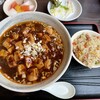 四川料理 ラーメィズ - 麻婆麺、半炒飯
