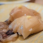 回し寿司 活 活美登利 - 烏賊の沖漬け