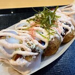 築地銀だこ - 料理写真:もちチーズ明太 焦がしチーズ 825円