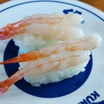 無添くら寿司 - 甘えび（120円）