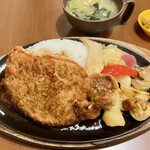 レストラン むとう - ブーブーステーキセット                ¥ 1,500