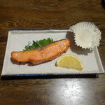 喜泉 - 夜の3千円おまかせコース：鮭甘汐焼