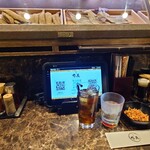 麺匠 竹虎 - 卓上。