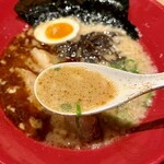 一風堂 - 赤丸新味のスープ