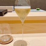鮨 うら紀 - シャンパン②