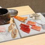 鮨 うら紀 - 寿司ネタ①