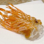 鮨 うら紀 - 車海老の足の素揚げ③
