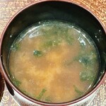 鮨 うら紀 - 蟹のお味噌汁