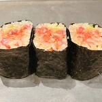 鮨 うら紀 - トロ細巻き③