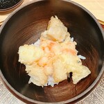 鮨 うら紀 - 車海老と小柱の小丼①