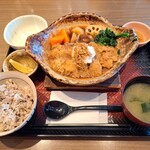 大戸屋ごはん処 - チキンかあさん煮定食