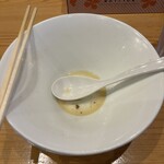 つけめん 蕾 - 飲み干すべき一杯。