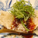 鮨 うら紀 - 宮津鯖 味噌だれ 山牛蒡辛子和え③