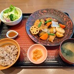 大戸屋ごはん処 - たらと野菜の黒酢あんかけ定食