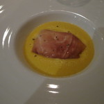 XEX ATAGO GREEN HILLS / Salvatore Cuomo Bros. - 種子島産安納芋のエスプーマ仕立てのスープと共に