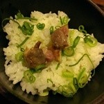 麺や而今 - レジェンド オブ而今用〆ごはん(2015/1)