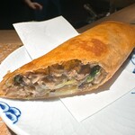 炭割烹 新谷 - 地鶏のそぼろを使った春巻き ◎