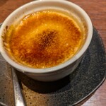 板前焼肉 一笑 - ブリュレ風プリン