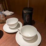 板前焼肉 一笑 - コーヒー1オーダーで2杯分