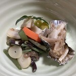 星出茶屋 - 山菜盛り合わせ