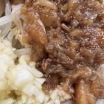 ラーメン二九六 - ラーメン中•汁なしに変更（ニンニク•アブラ）