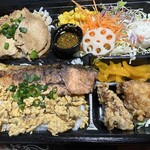 嬉しい餃子商店　 - 【2026.2.7(土)】銀ジャケ西京焼&鳥メシ弁当（並盛）1,280円