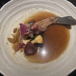 台所衆 ヒフミ - カガミダイの刺身と煮付け