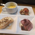 洋食 ACERO - 前菜とスープ