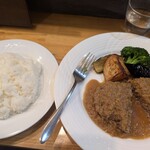 洋食 ACERO - おろしハンバーグ