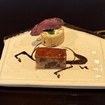 割烹 新多久 - 如月菜／ツキノワグマ／里山しんじょう