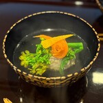 割烹 新多久 - 真鴨椀