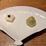 焼肉 うしみつ - 泡レモン　わさび