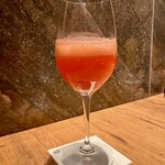 焼肉 うしみつ - 季節のノンアルコールカクテル　いちご