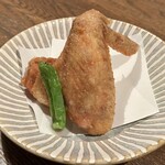 小滝野 白金店 - 大山地鶏の大手羽の唐揚げ