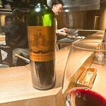 炭割烹 新谷 - フランス マルゴー産赤ワインChateau d’lassan 品種はカベルネ・ソーヴィニヨン ◎めちゃくちゃ美味しい！