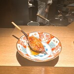 炭割烹 新谷 - つくねタレ焼き
