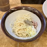 中華そば 児ノ木 - 鶏油和え玉 ハーフ