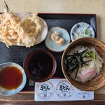 高田屋 - 海老天ぷらうどんのフルメニュー