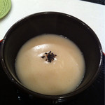 松の実 - 白ごまのお粥